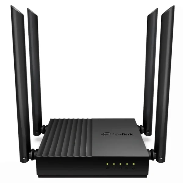 Roteador Tp-Link Archer C64 AC1200 Dual Band 2.4GHz 5GHz 4 Antenas - Preto