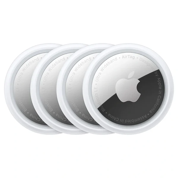 Rastreador Apple AirTag MX542LLA Bluetooth - Branco Prata (Kit com 4) | MX542LL/A