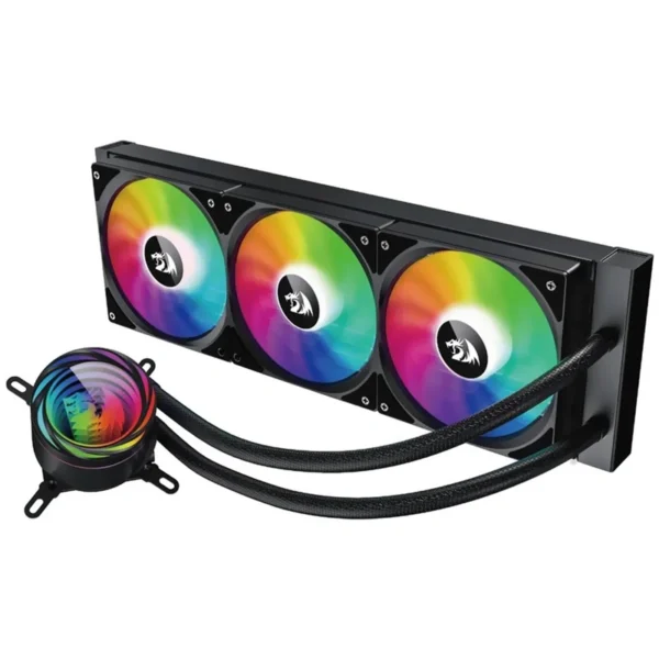Water Cooler para Processador Redragon CCW-1018 360mm ARGB - Preto | 4-Pin PWM