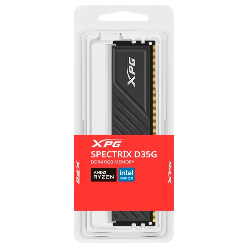 Memória RAM ADATA XPG Spectrix D35G DDR4 16GB 3200MHz RGB - Preto (AX4U320016G16A-SBKD35G) - Imagem 3