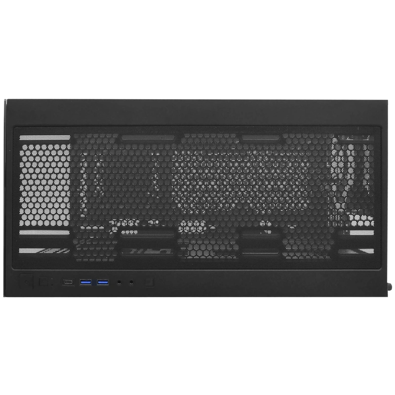 Gabinete Gamer Mtek MCG-DH80-B Mid Tower 1 Cooler RGB - Preto - Imagem 3