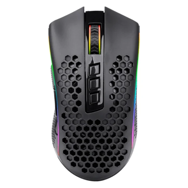 Mouse Gamer Redragon M808-KS Storm Pro Wireless RGB - Preto