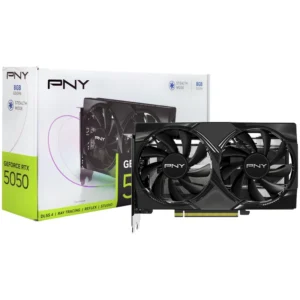Placa de Vídeo PNY Stealth Mode 8GB GeForce RTX5050 GDDR6 - VCG50508DFXPB1