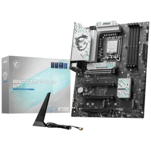 Placa Mãe MSI B860 Gaming Plus Wi-Fi Socket LGA 1851 DDR5