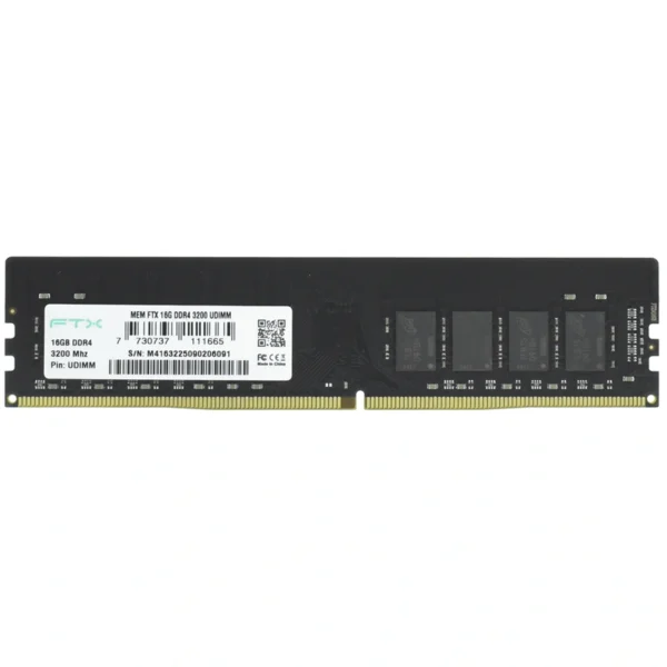 Memória RAM FTX DDR4 32GB 3200MHz - 111672 UDIMM