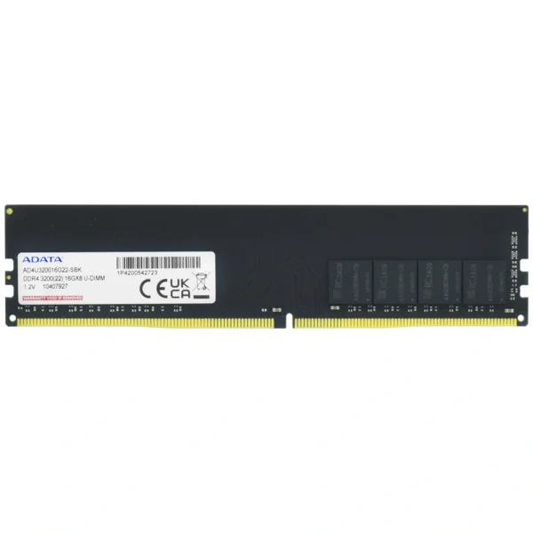 Memória RAM ADATA DDR4 16GB 3200MHz - AD4U320016G22-SBK DIMM