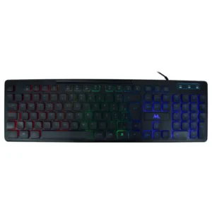 Teclado Mtek KB-7269LR USB RGB Português - Preto
