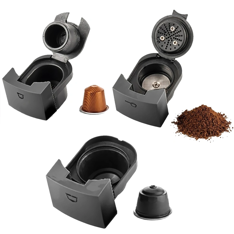 Cafeteira Quanta QTCMT70 Multi Capsulas 110V - Preto (4 em 1) - Imagem 4