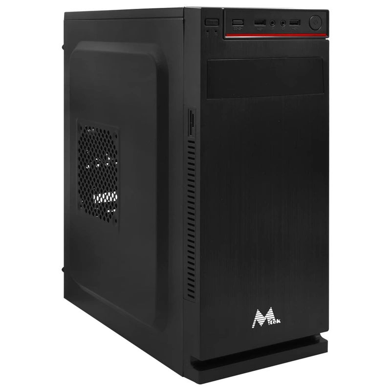 Gabinete Kit Mtek DK03 Fonte 500W Speaker Mouse Teclado Português - Preto - Imagem 2
