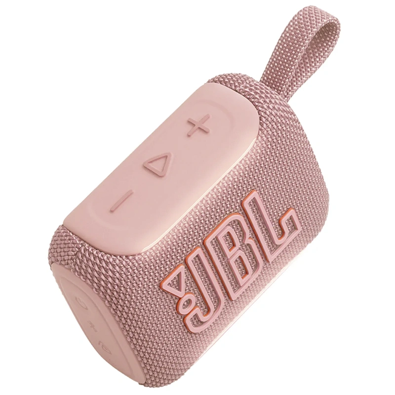 Caixa de Som JBL GO 5 Bluetooth - Rosa 4.8W IP68 Até 10 horas com o recurso playtime boost - Imagem 3