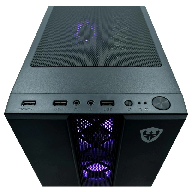 Gabinete Gamer Satellite 1400K ATX 4 Cooler RGB - Preto - Imagem 2
