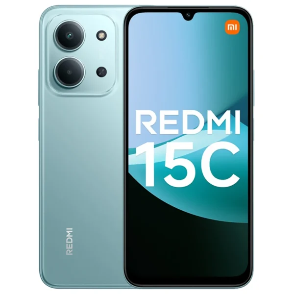 Celular Xiaomi Redmi 15C 4GB de RAM 128GB Tela 6.9 MediaTek Helio G81 Ultra | Mint Verde