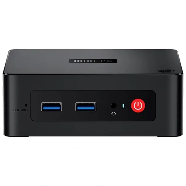 Mini PC Beelink GK Mini Intel Pentium Silver J5005 de 1.5GHz 8GB de RAM 128GB SSD - Preto