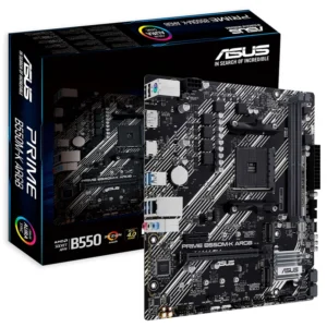 Placa Mãe ASUS Prime B550M-K ARGB Socket AM4 DDR4