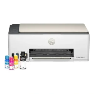 Impressora multifuncional HP Smart Tank 583 Colorida 1 USB 2.0 de alta velocidade (dispositivo); 1 porta Wi-Fi 802.11bgn; 1 Wi-Fi Direct -100 a 240 VCA