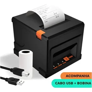 Impressora Térmica Cupom 80mm Usb Rede Guilhotina Caixa Loja